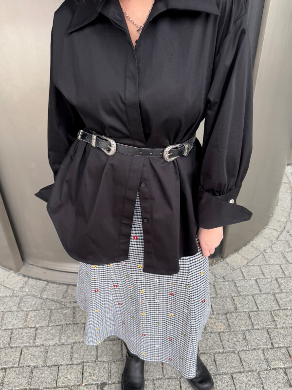 Koszula Sublime Black ze spinkami