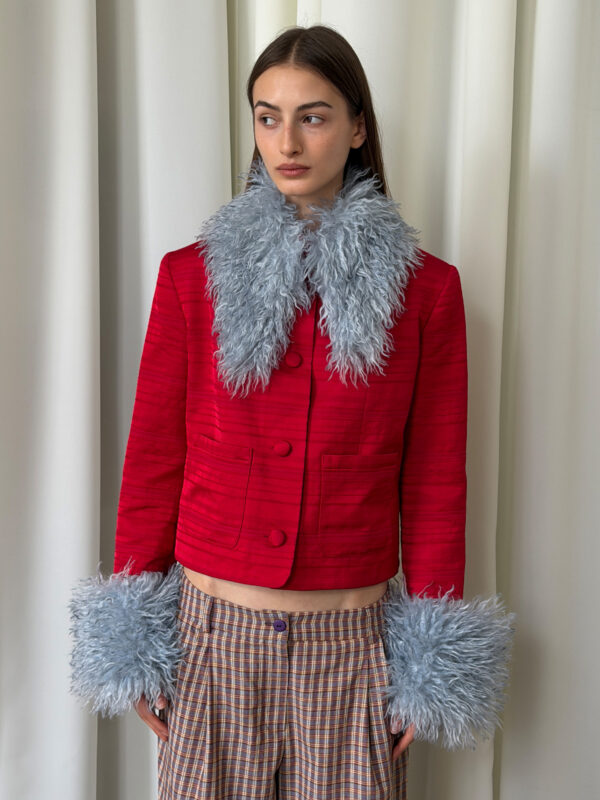 2in1 Penny Blazer Red